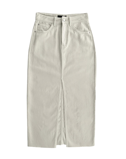 Withblack - WBLSteffi Denim Nederdel - Silver Lining 